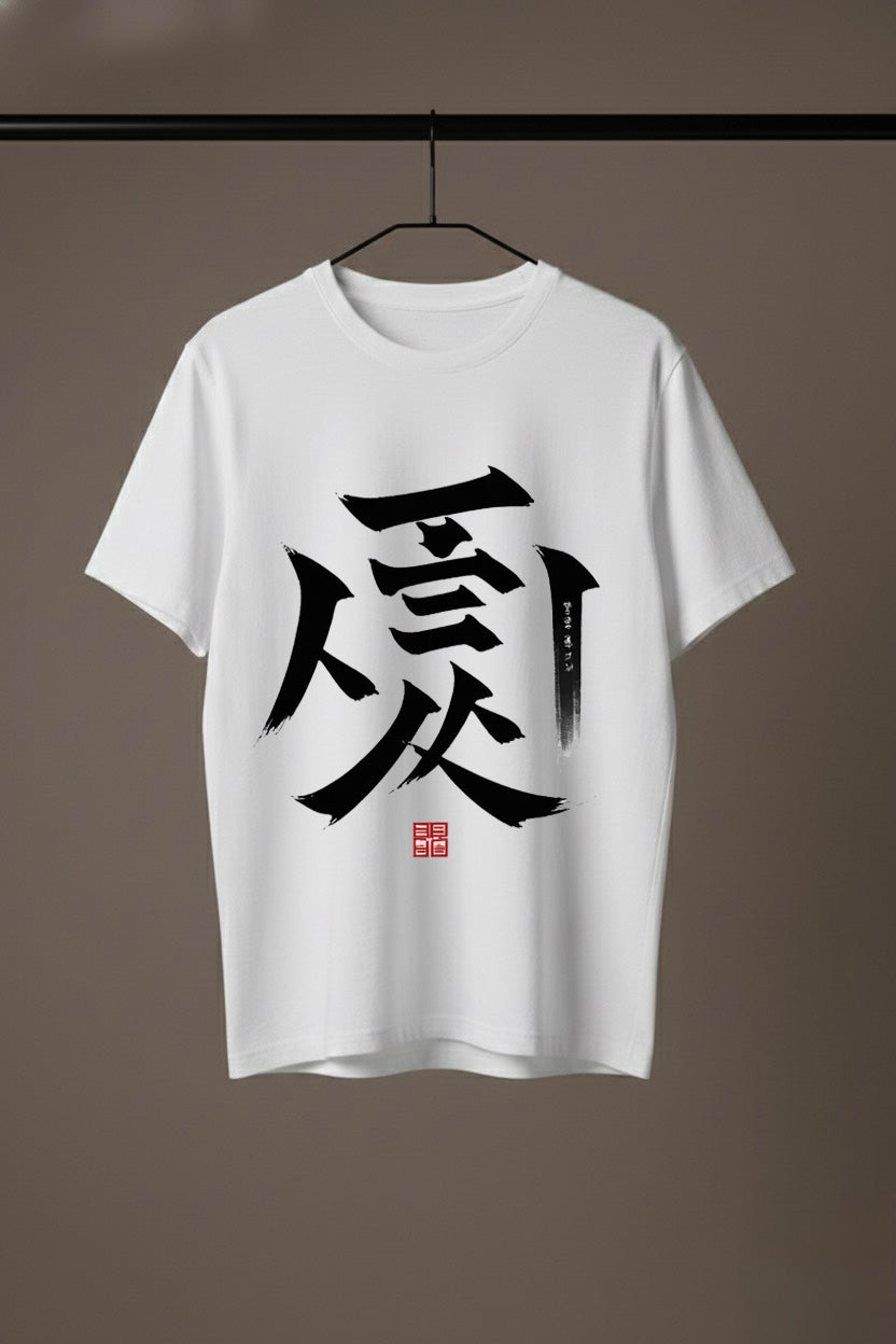 Japanese style art t-shirt