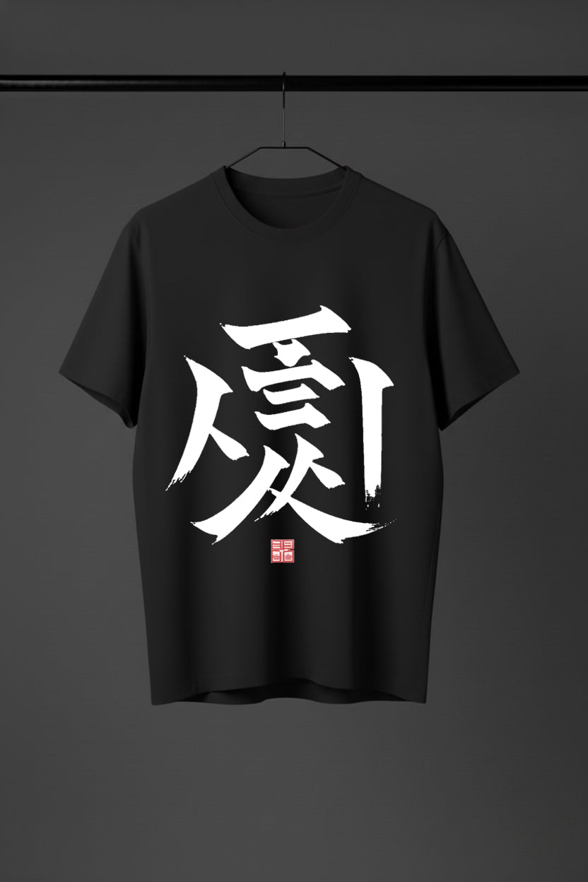 Japanese style art t-shirt